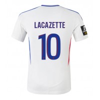 Stroje piłkarskie Olympique Lyonnais Alexandre Lacazette #10 Koszulka Podstawowej 2024-25 Krótki Rękaw